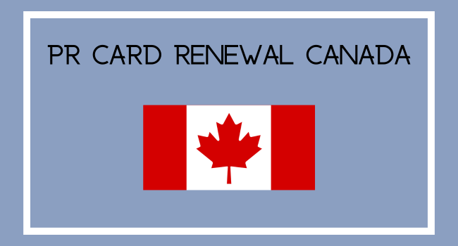 PR Card Renewal Canada