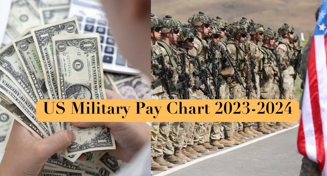 US Military Pay Chart 2023-2024