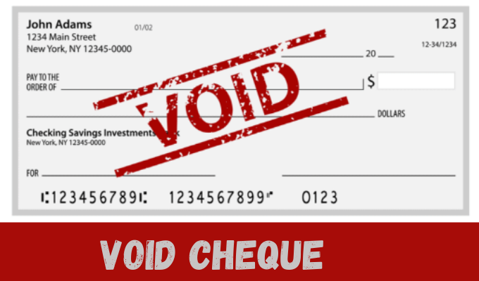 Void Cheque: What is it and How to get a Void Cheque CIBC, RBC? All We Know