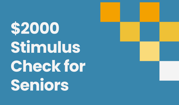 $2000 Stimulus Check for Seniors