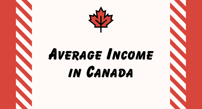 Average Income in Canada