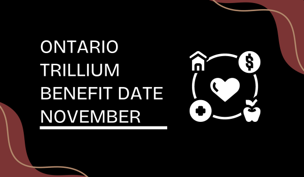 Ontario Trillium Benefit November