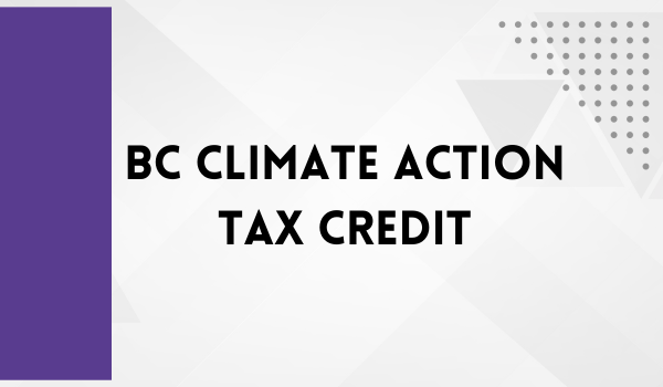 BC Climate Action Tax Credit