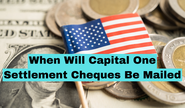 Capital One Settlement Cheques