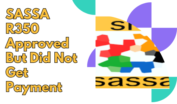 SASSA R350 Approved But No Payment