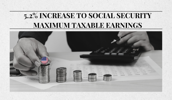 5.2% Increase to Social Security