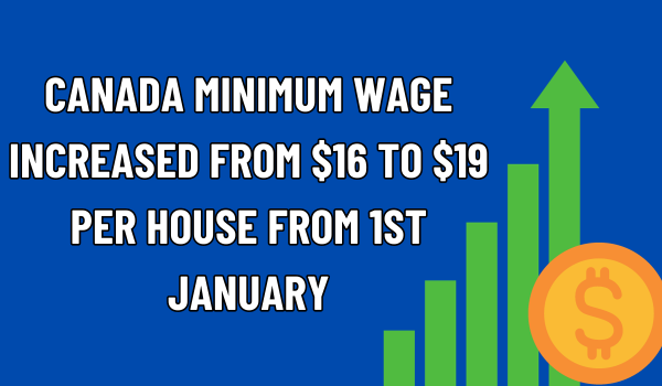 Canada Minimum Wage