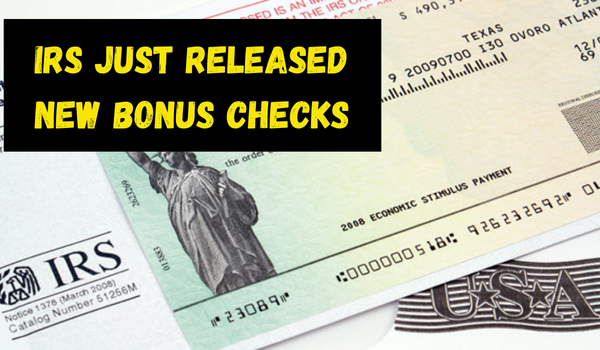 New Bonus Checks