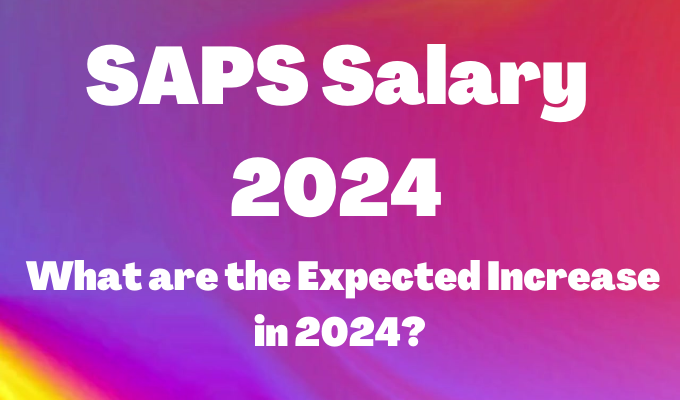 SAPS Salary 2024