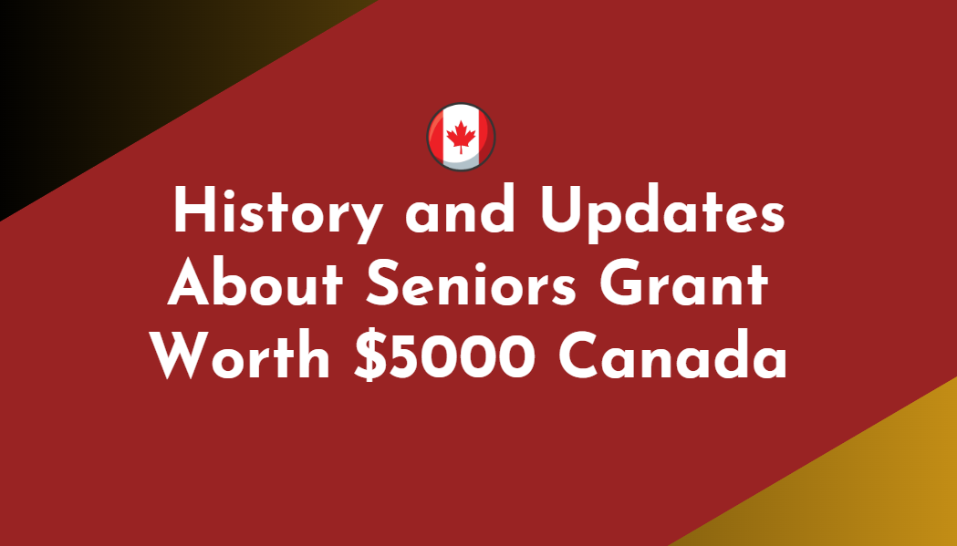 $5000 Grant for Seniors