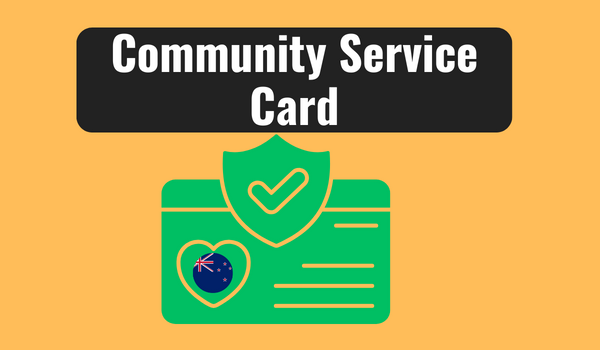 Community Service Card